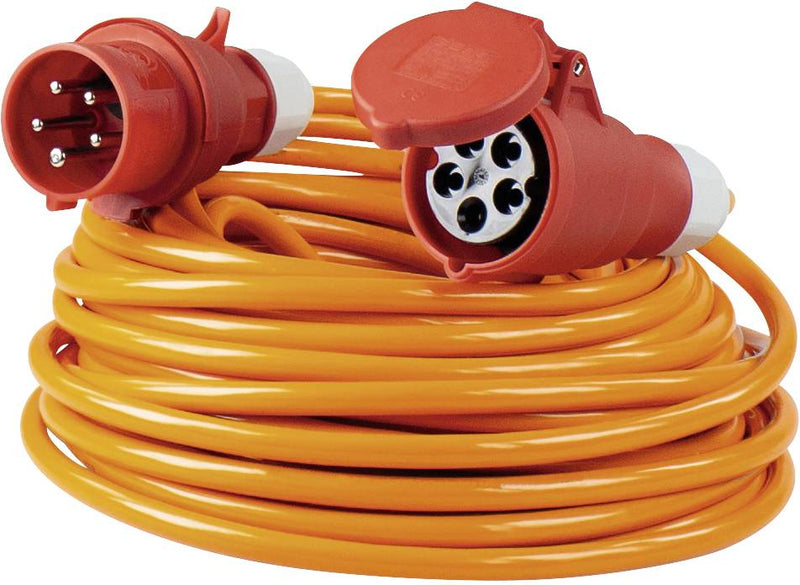 AS-Schwabe Verlängerungskabel – 25 m, 16 A, orange