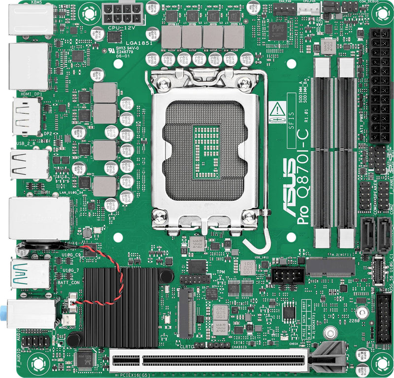 ASUS Mini-ITX Motherboard – USB-C, Gigabit LAN