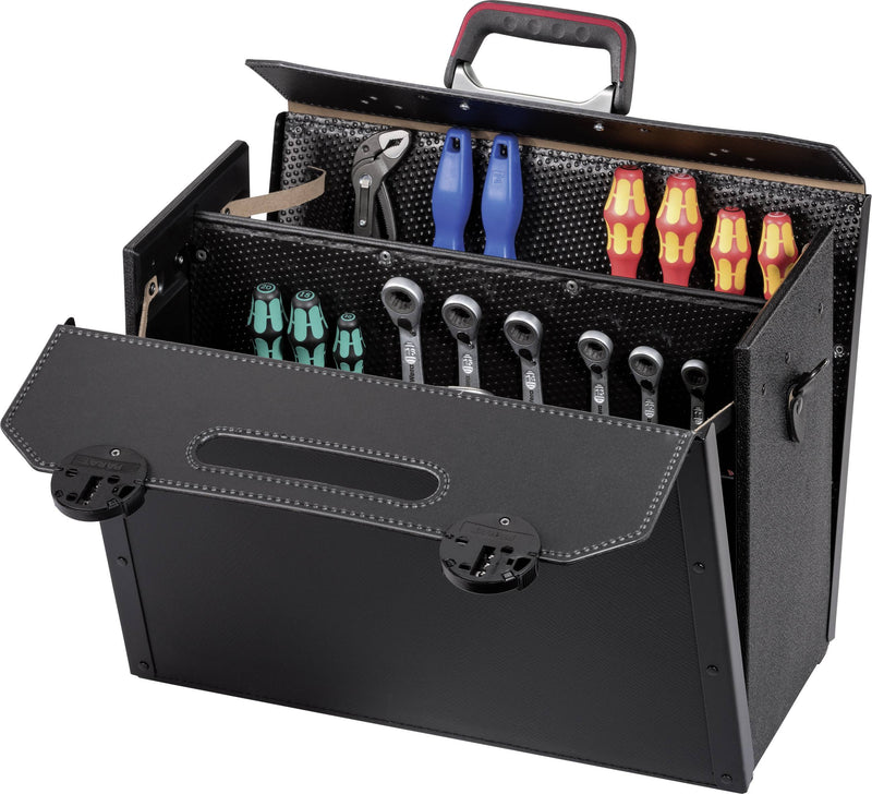 PARAT Werkzeugtasche – Robustes Rindsleder, viel Stauraum