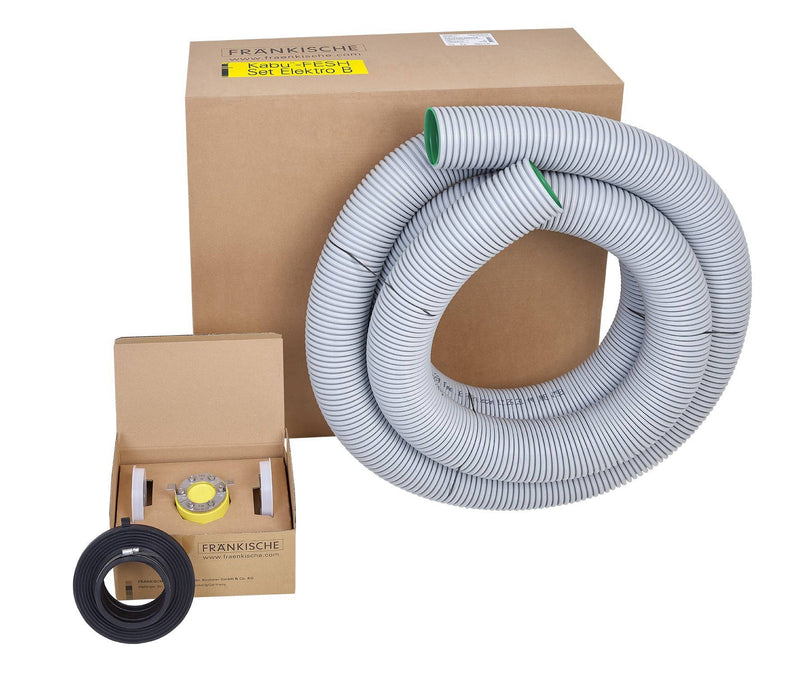 Fränkische Kabelschutz-Set – Flexibel und robust für Elektroinstallationen