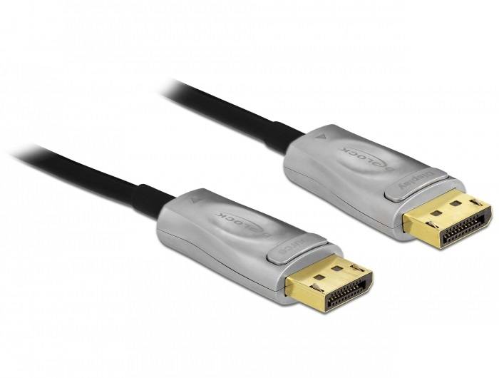 Delock DisplayPort Kabel – 8K, 50 m, halogenfrei