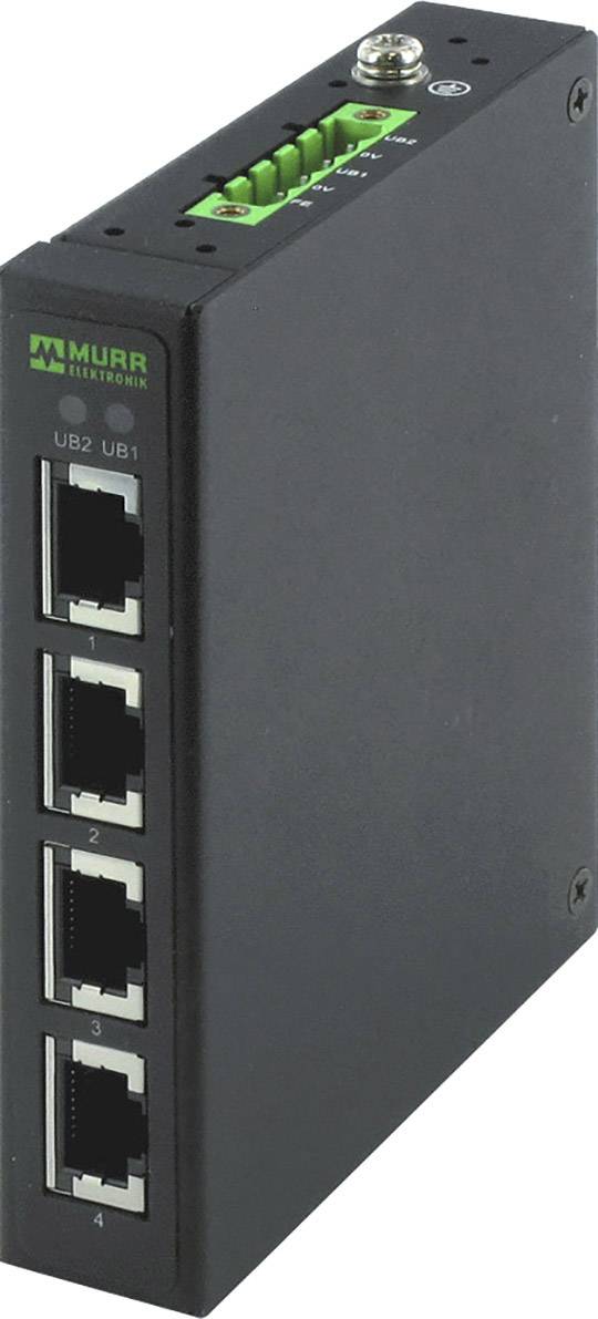 MURRELEKTRONIK Netzwerk Switch – 4 RJ45-Ports für zuverlässige Verbindungen