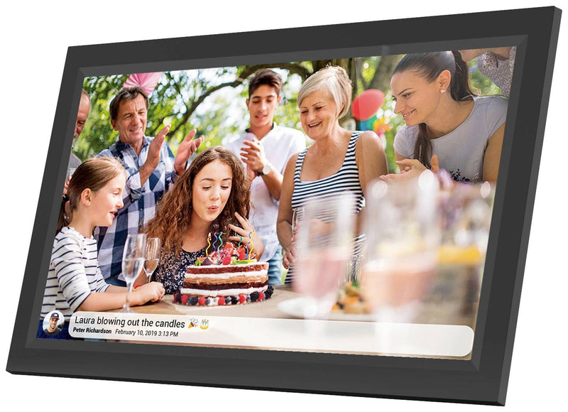 DENVER Digitaler Bilderrahmen – 15.6" Display, 16 GB Speicher