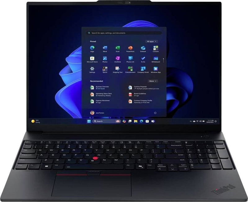 Lenovo ThinkPad E16 Laptop – 32 GB RAM, 512 GB schneller Speicher
