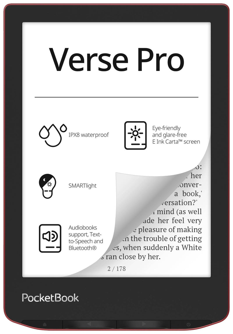 Pocketbook eReader – 300 DPI Display, 16 GB Speicher