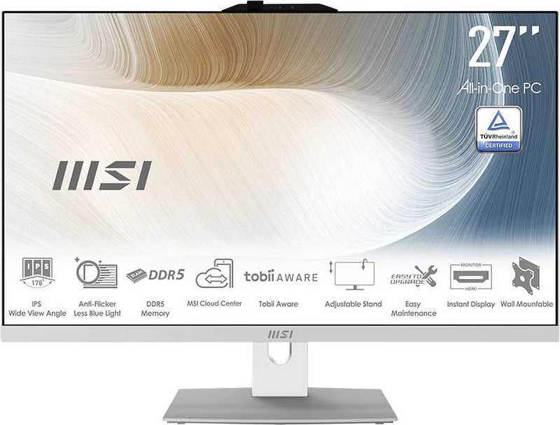 MSI 27" All-in-One-PC – Core i5, 16 GB RAM, 512 GB SSD
