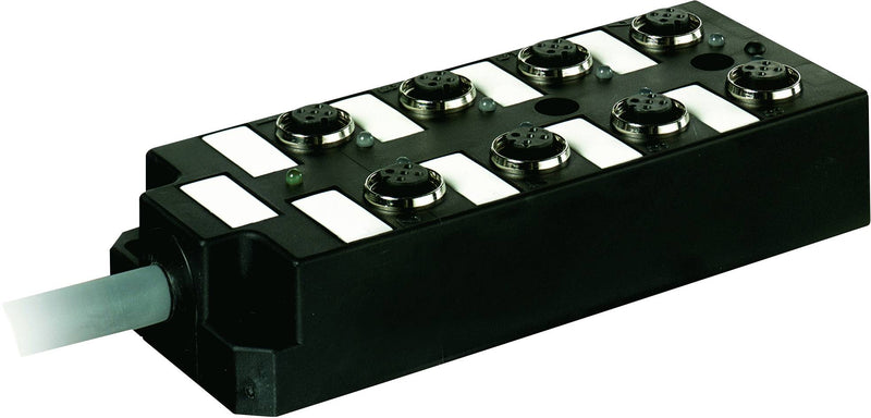 Murrelektronik Passivverteiler – 8x M12 Anschlüsse, 5m Kabel
