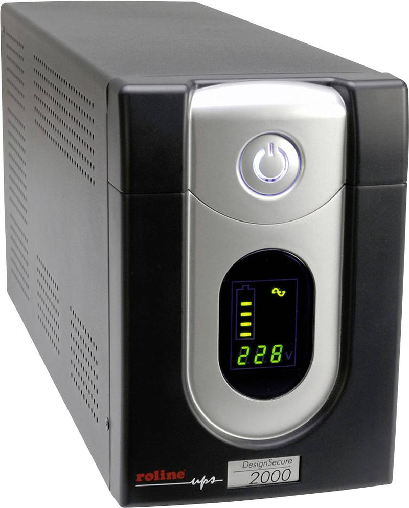 ROLINE DesignSecure USV – 2000 VA, 6 Anschlüsse