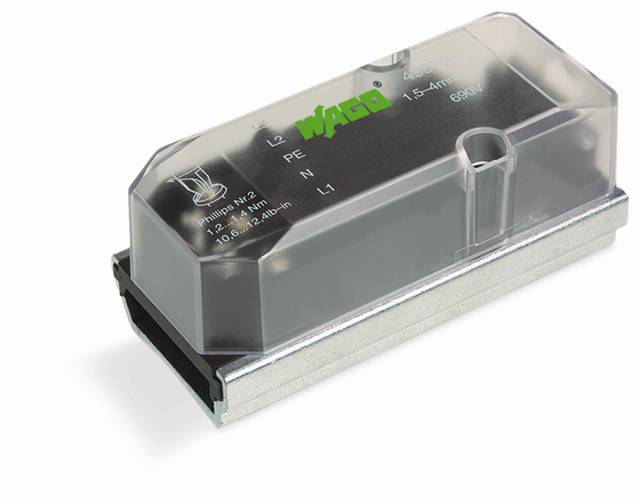 WAGO Abgriffmodul – Transparent für Rundleitung und Flachleitung
