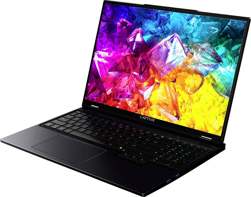 CAPTIVA Gaming-Laptop 16" – Ryzen 9, 32 GB RAM, 2 TB Speicher