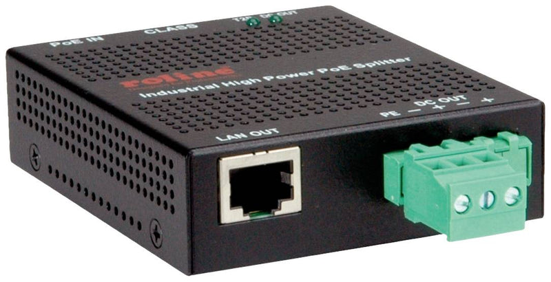 ROLINE PoE Splitter – 30W Leistung für Gigabit-Netzwerke