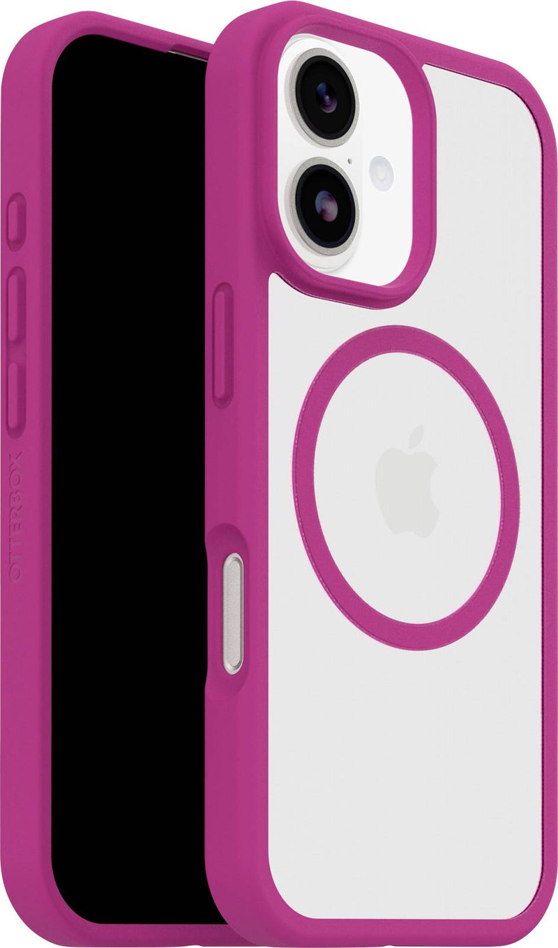 OTTERBOX iPhone 17 Hülle – MagSafe-kompatibel, klar/rosa