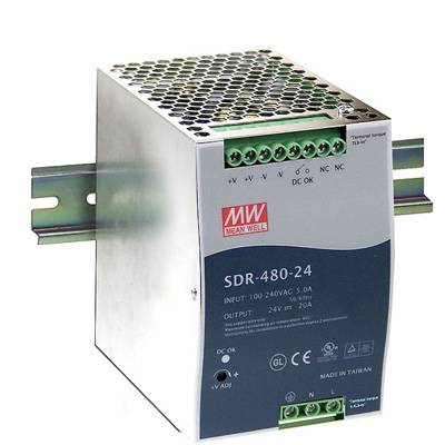 MEAN WELL DIN-Rail Netzteil – 480W, 24V DC