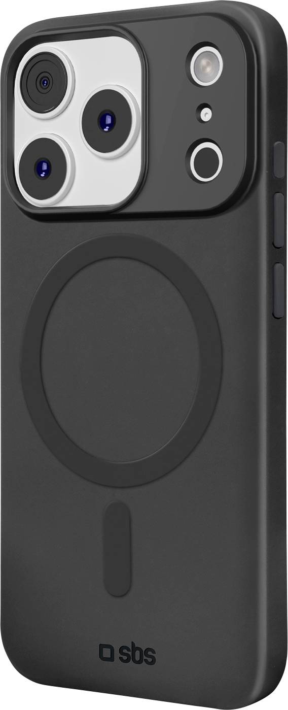 SBS Handy-Schutzhülle für iPhone 17 Pro – Schwarz, MagSafe-kompatibel