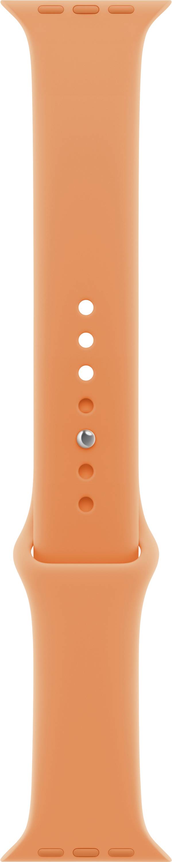 Apple Sportarmband 46mm – Clementine Farbe, Größe S/M