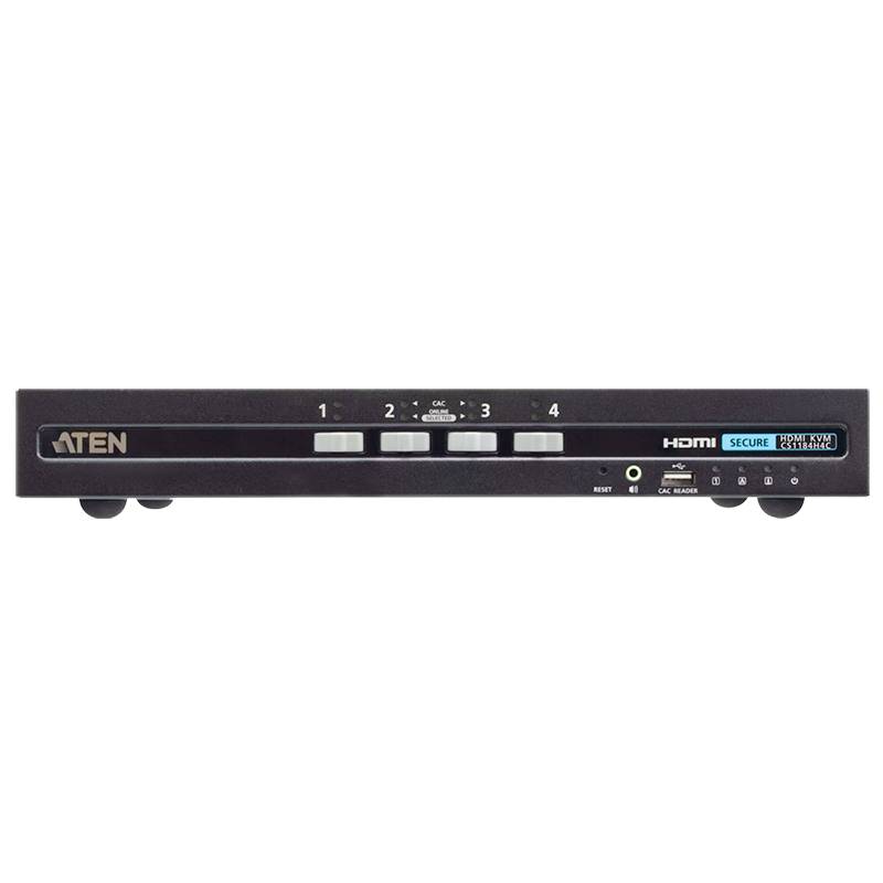 ATEN 4-Port HDMI KVM-Switch – Sicheres Umschalten zwischen PCs