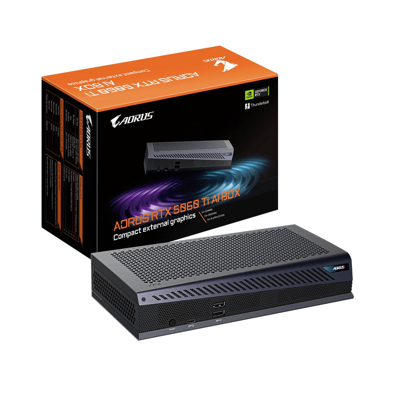 Gigabyte AORUS AI Box – RTX 5060 Ti, 16 GB Grafikkarte