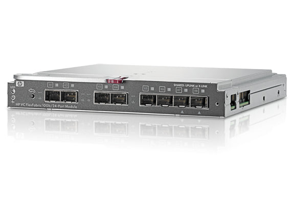 HP Netzwerk-Switch – 24 Anschlüsse, 10 Gigabit Ethernet
