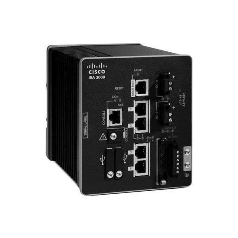 Cisco Industrial Security Appliance – 4 Anschlüsse, robust & sicher
