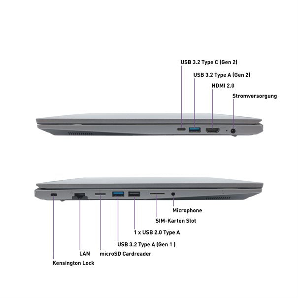 WORTMANN TERRA 17" Laptop – Core i7, 16 GB RAM, 1 TB SSD