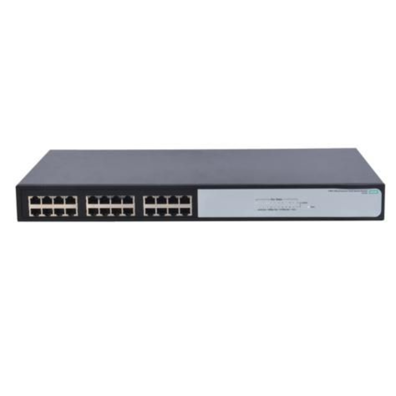 HP Enterprise Netzwerk-Switch – 24 Anschlüsse, Gigabit-Geschwindigkeit