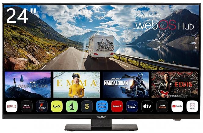 Ultramedia 24" Smart LED-TV – Full-HD, integrierter DVD-Player