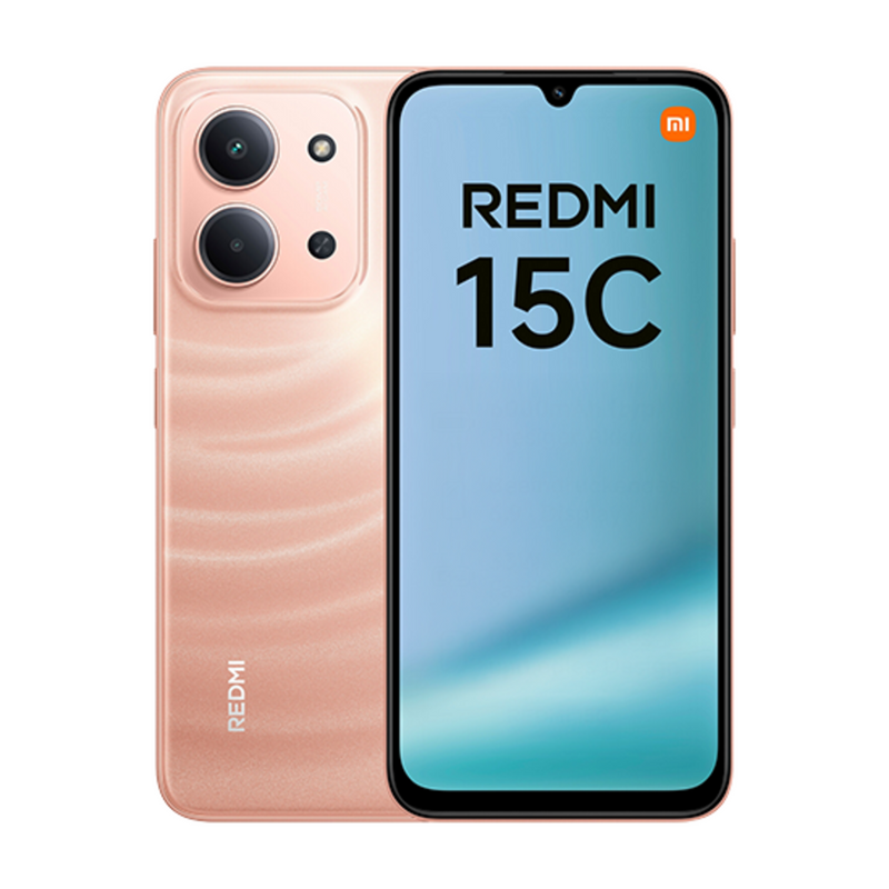 Xiaomi Redmi 15C Smartphone – 128 GB Speicher, 4G, Orange