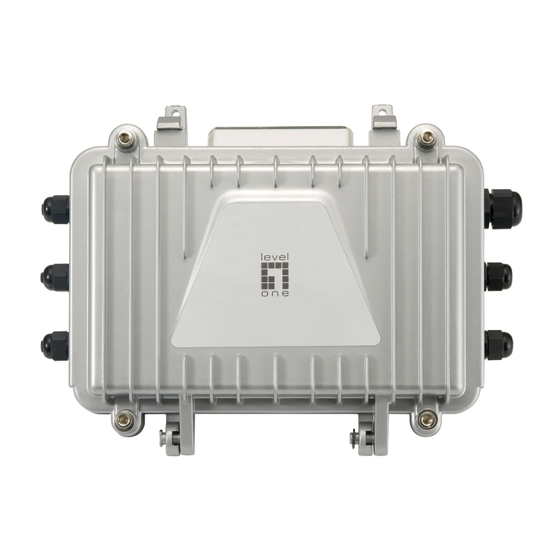 LevelOne PoE Extender – Netzwerk über 2 km, 4 Anschlüsse