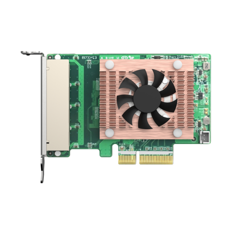QNAP Netzwerkadapter – 4 Ports, 2.5 Gbps Geschwindigkeit