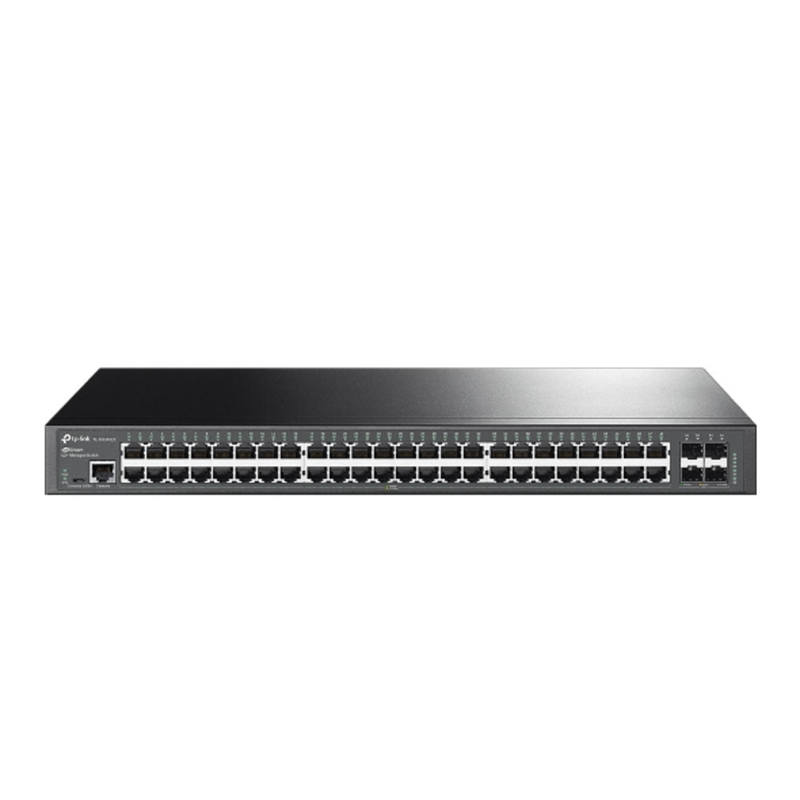 TP-Link 48-Port Managed Switch – Gigabit Ethernet, 4 SFP+ Slots