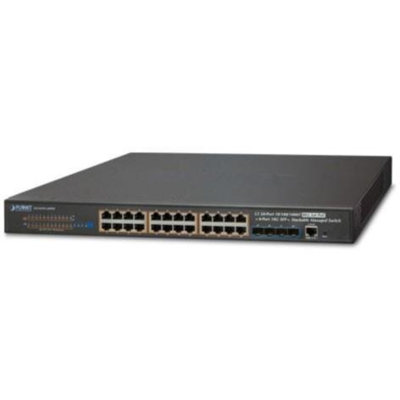 Planet Technology 24-Port Switch – Gigabit Ethernet, PoE+ Unterstützung
