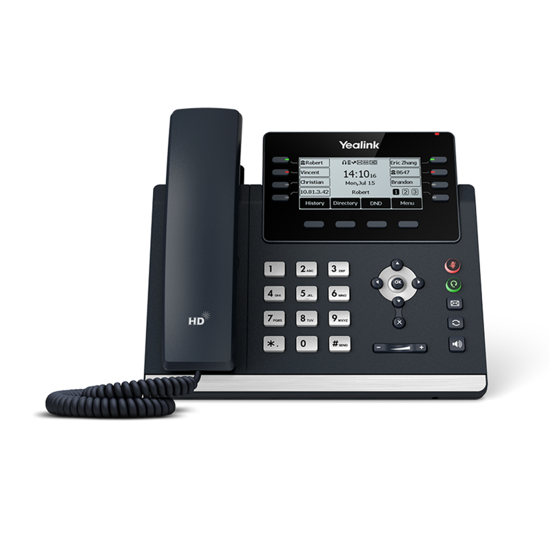 Yealink IP-Telefon – 12 Leitungen, HD Voice