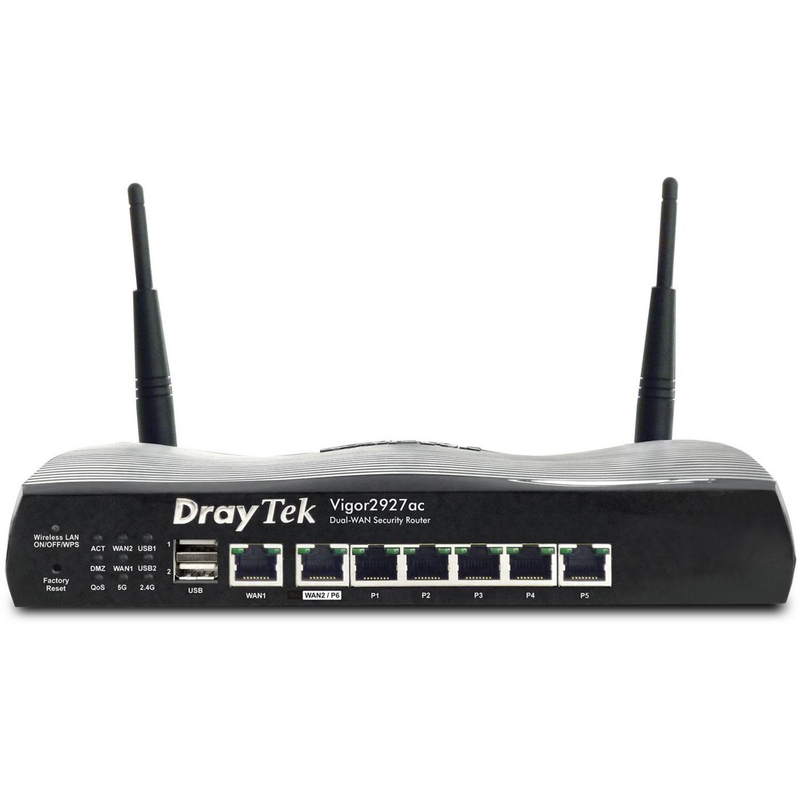 Draytek Vigor 2927ac Router – Dual WAN, VPN-Unterstützung