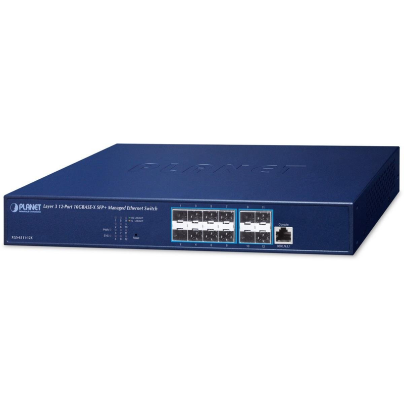 Planet Technology Netzwerk-Switch – 12 Ports, 10G-Unterstützung