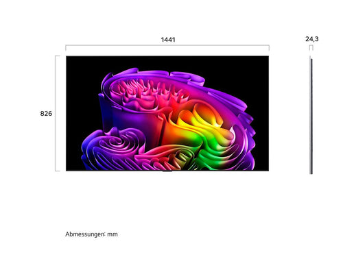 LG 65" OLED-TV – 4K UHD, Smart TV für beeindruckende Bilder