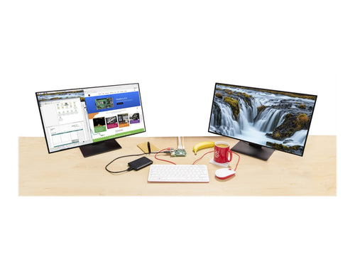 Raspberry Pi 4 Desktop-PC – 8 GB RAM, 4K-Video