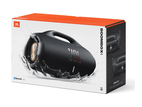 Harman Kardon Boombox 4 – Tragbarer Bluetooth-Lautsprecher, wasserfest