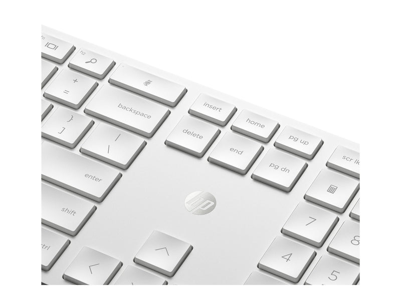 HP Kabelloses Tastatur-Maus-Set – Flaches Design, 3-Zonen-Layout