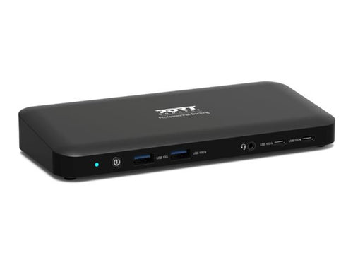 PORT USB-C Office Dock – 3x 4K-Anschlüsse, EU-Schraubkabel