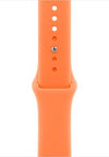 Apple Sportarmband 46mm – Clementine Farbe, Größe S/M