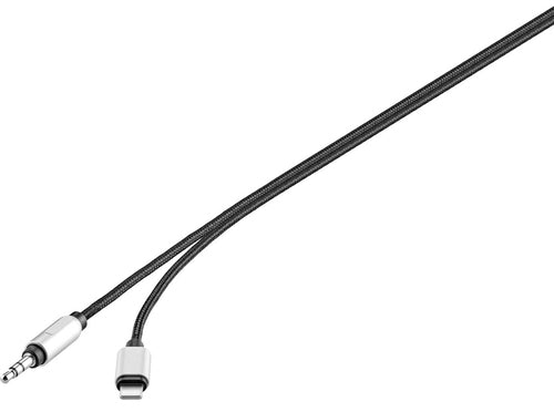 CONRAD Renkforce Audio-Kabel – Lightning zu 3.5mm, 1,2 m Länge