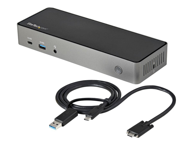 StarTech USB-C & USB-A Dock – 3 Monitore, 4K Unterstützung