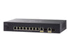 Cisco 10-Port Gigabit Switch – PoE+ für kleine Unternehmen