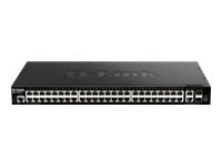 D-Link 52-Port Gigabit Switch – Smart Management, 10G Unterstützung