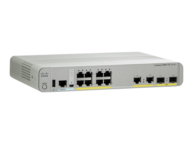 Cisco Netzwerk-Switch – Kompakt, leise, 8 Anschlüsse