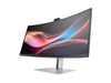 HP 34" Curved Monitor – WQHD, Thunderbolt 4