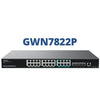 Grandstream Netzwerk-Switch – 24 Ports, Power Over Ethernet