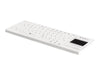GETT Silikontastatur – Hygienisch, mit Touchpad