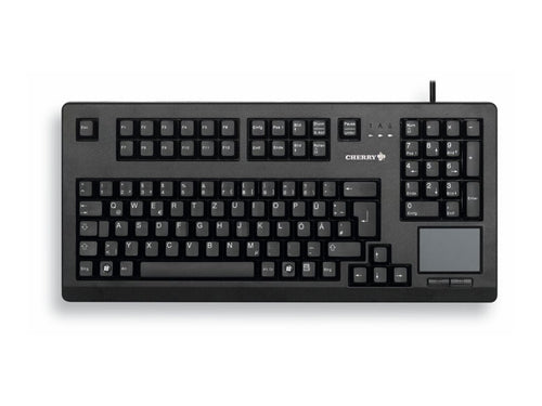CHERRY TouchBoard Tastatur – USB-Anschluss, integriertes Touchpad