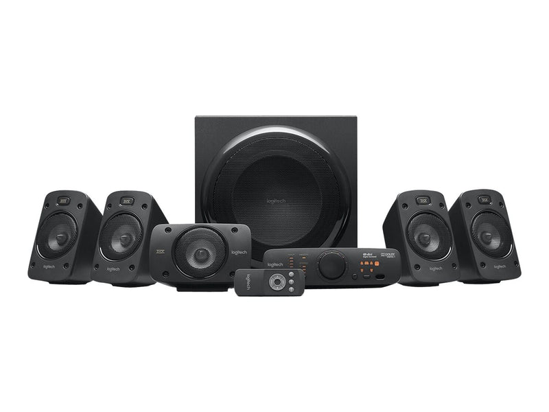 Logitech 5.1 Surround-Lautsprecher – Kinoqualität, THX-zertifiziert